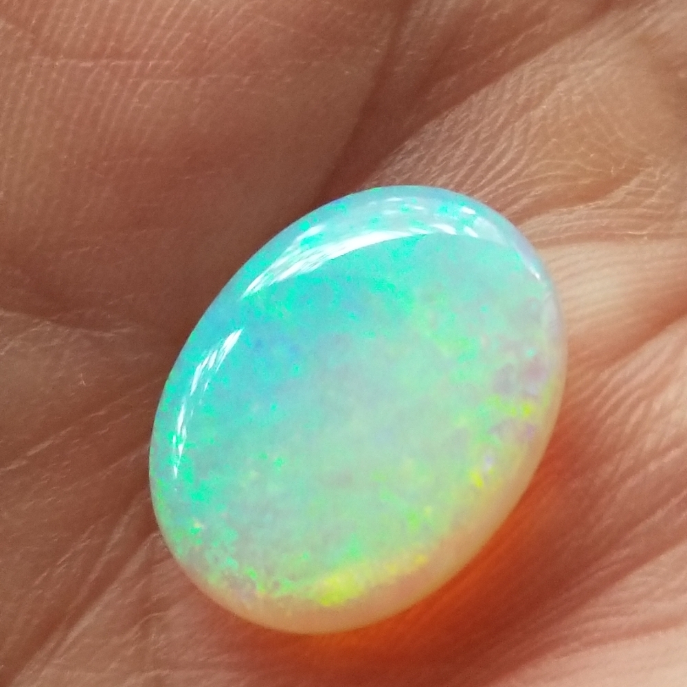 Rare Australian mintabie opal  huge  7 carats total